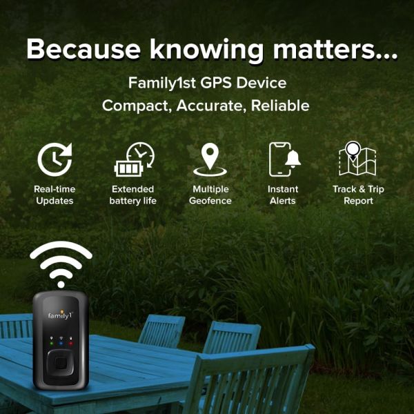Family1st Real-Time GPS Tracker for Cars, Trucks & More
