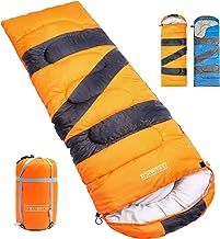 Camping Sleeping Bag 4 Season Ultralight and Compact Waterproof Backpacking Sleeping Bag for Adults Kids Hiking and Camping
